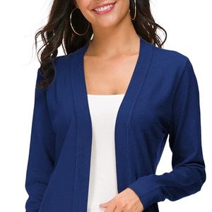 (1776) Urban CoCo Women's Long Sleeve Open Front Knit Cardigan Sweater NWOT